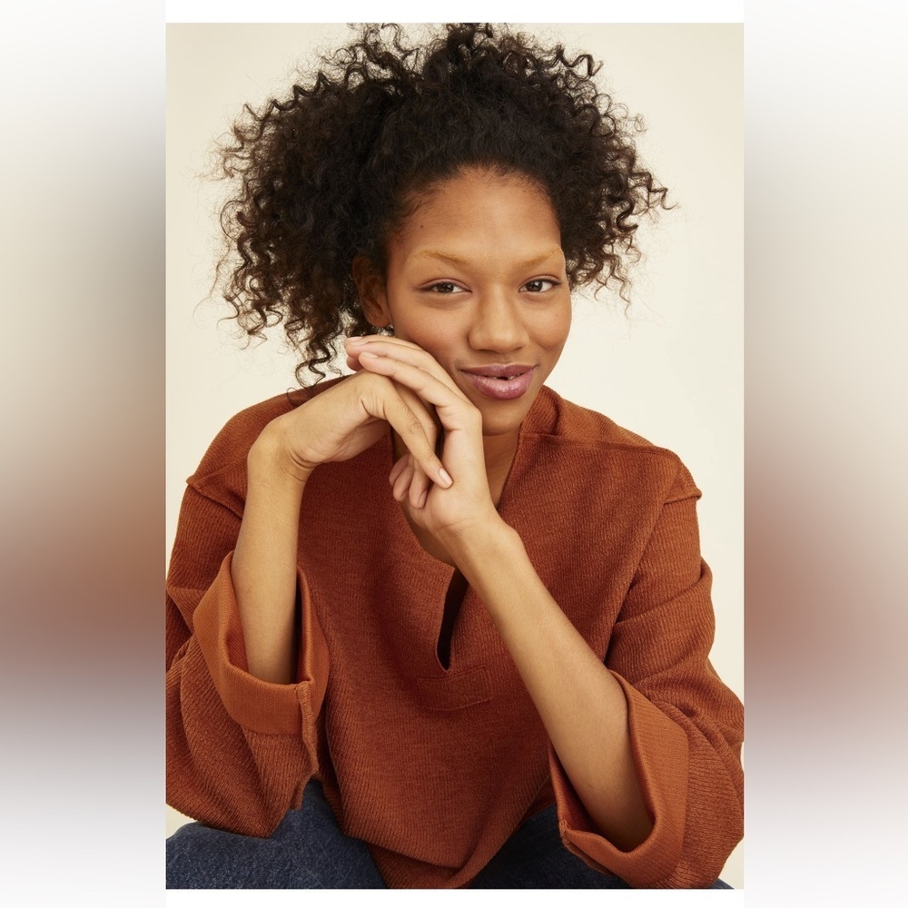 Urban Outfitters Jax Inside Out Notch Neck Top